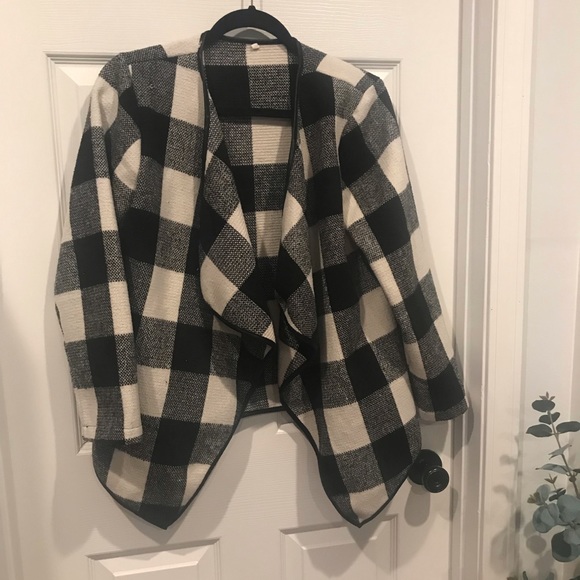 Jackets & Blazers - Boutique buffalo check jacket